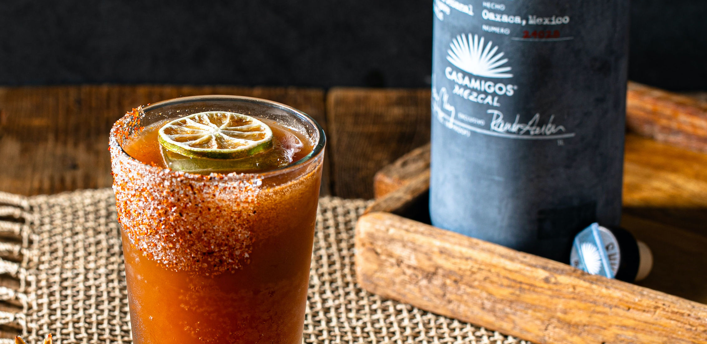 Mezcal Michelada Hero