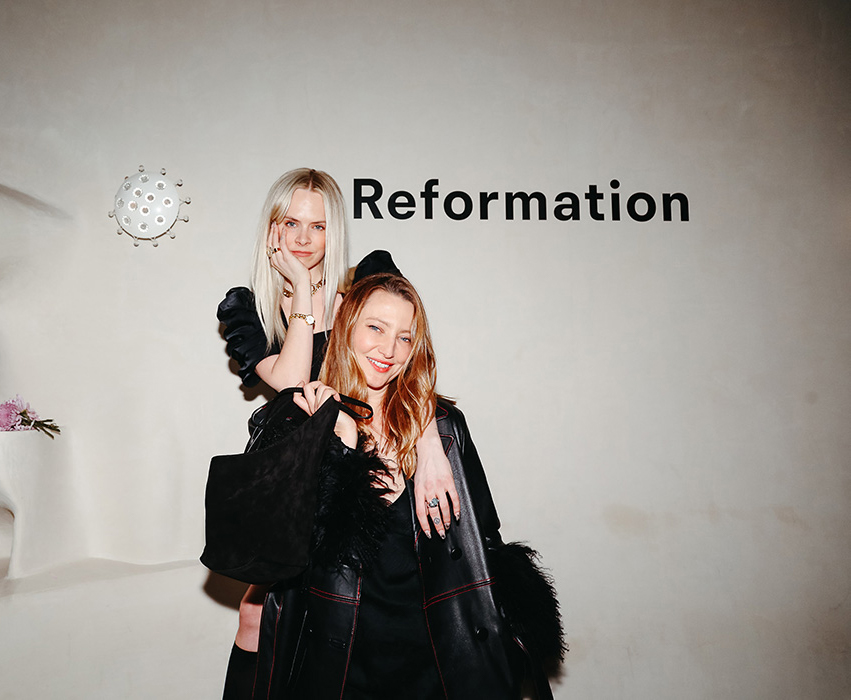 Reformation x Camila Morrone Handbag Launch 1