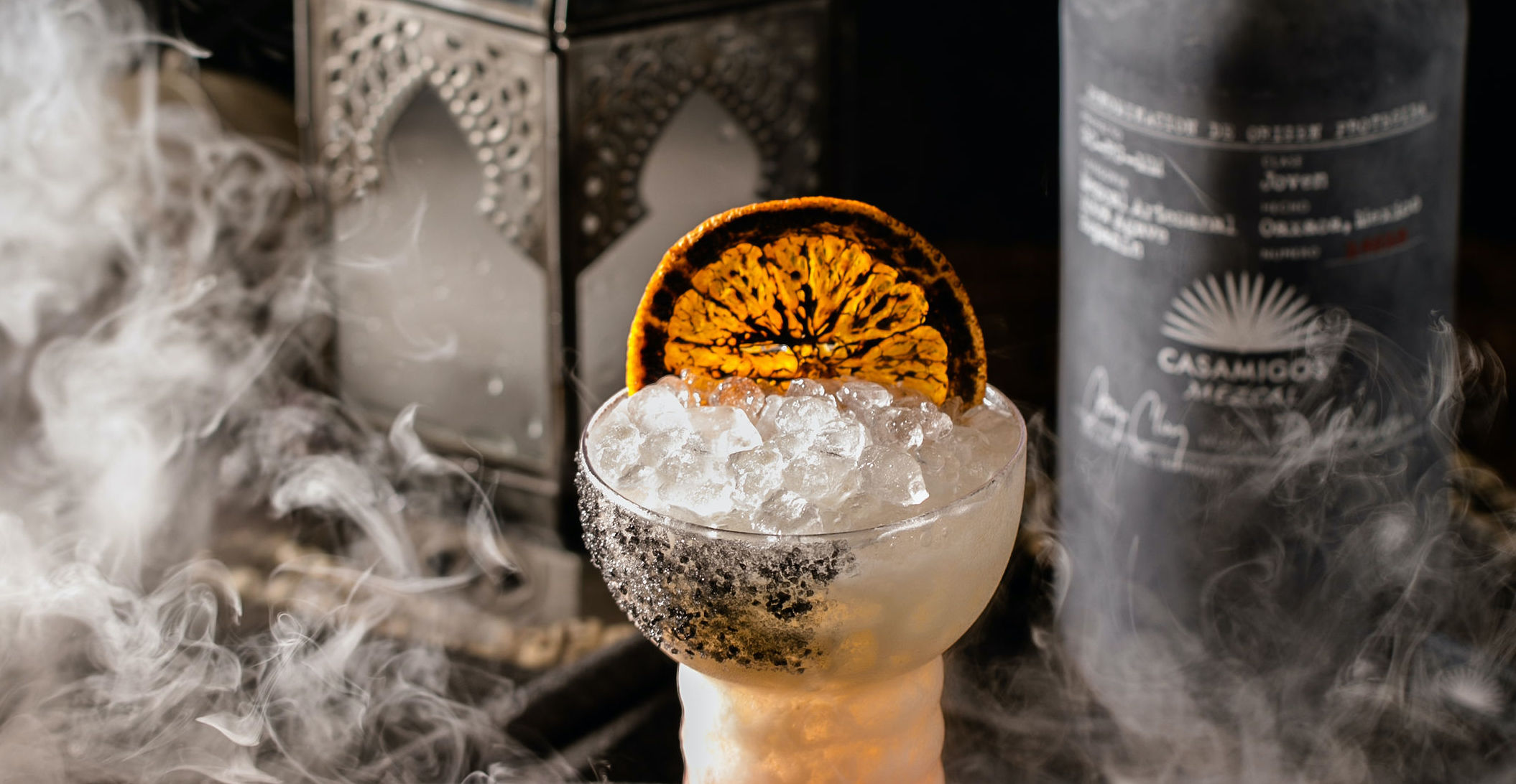 Smoky Halloween Colada Hero