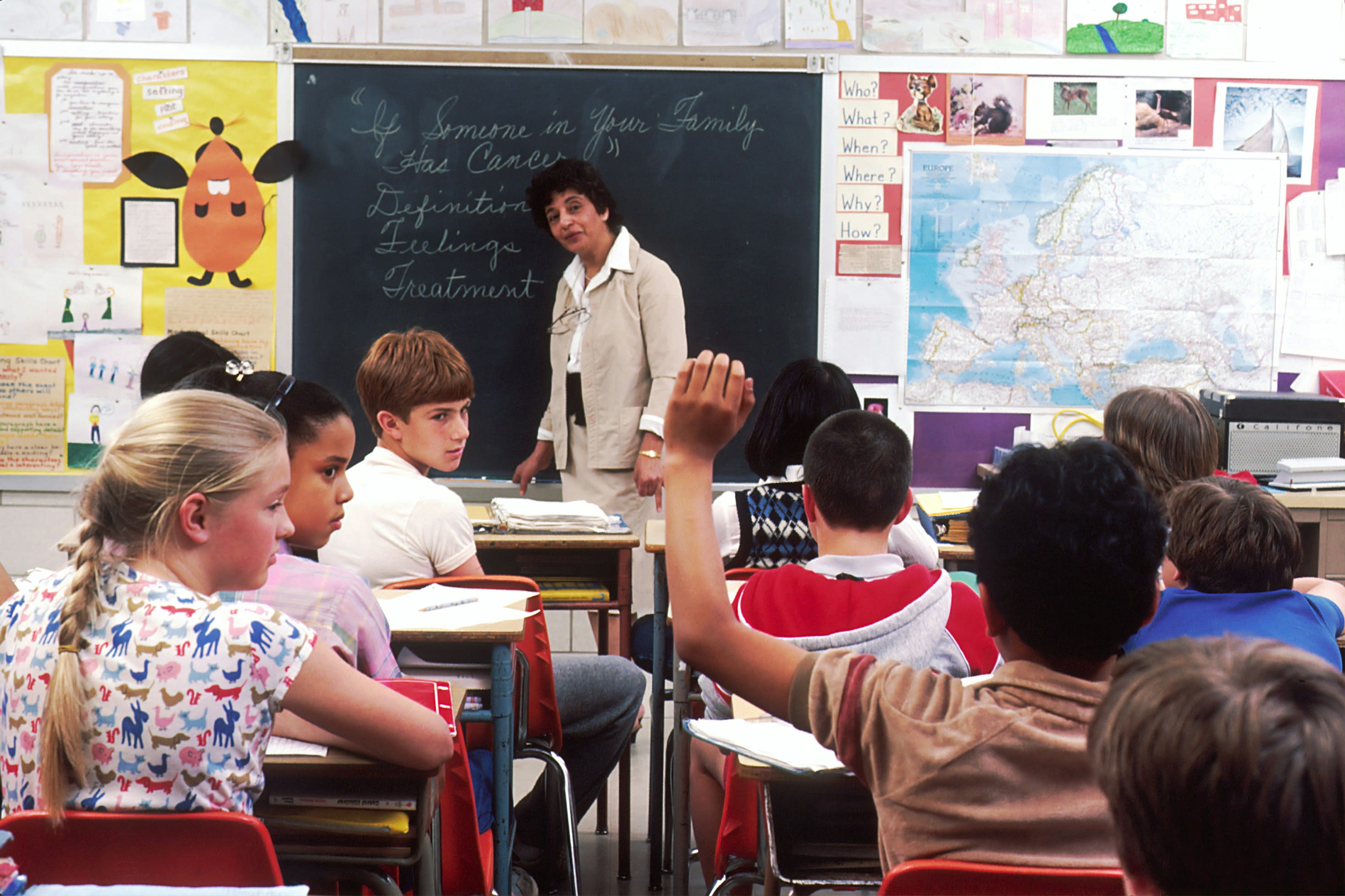 Indian Kid in School in USA