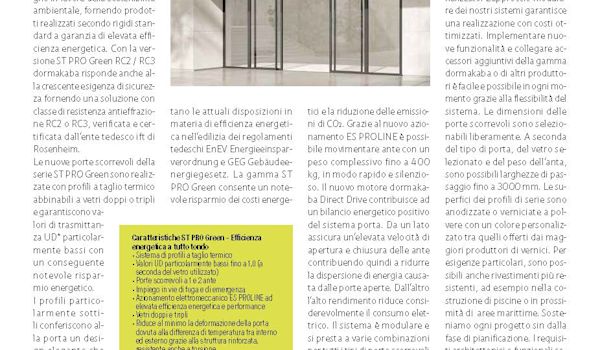 SERRAMENTI DESIGN e COMPONENTI - Ottobre 2023