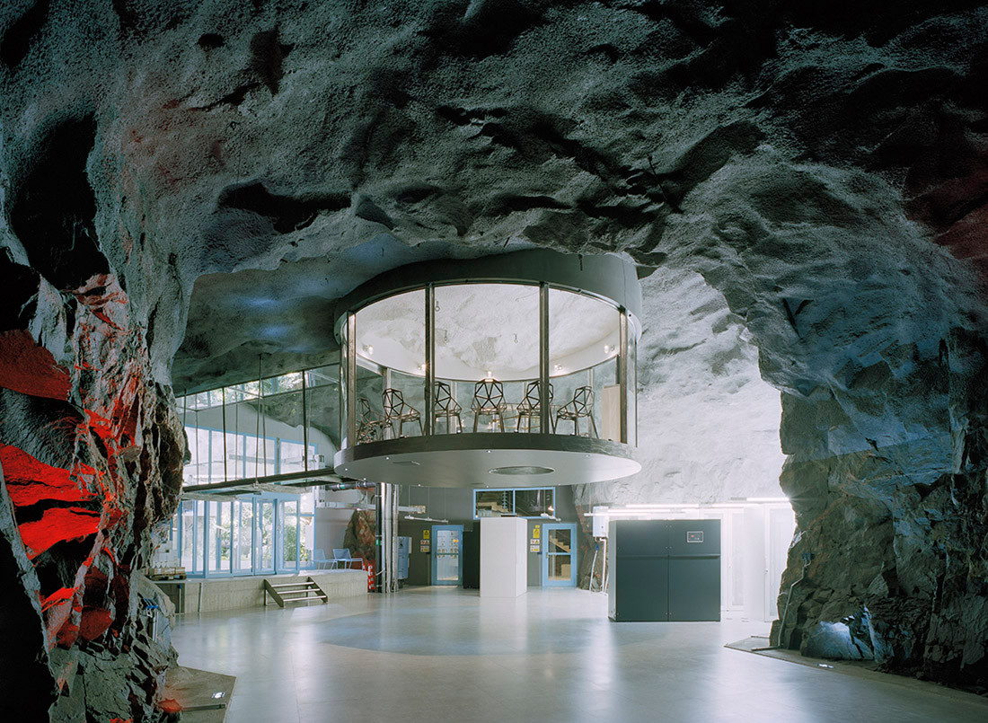 Pionen Data Centre, Stockholm. Wikimedia Commons