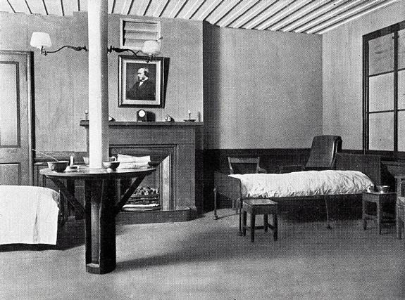 The sterilised aesthetics of laboratories and infirmaries influenced the design of domestic interiors in Victorian homes