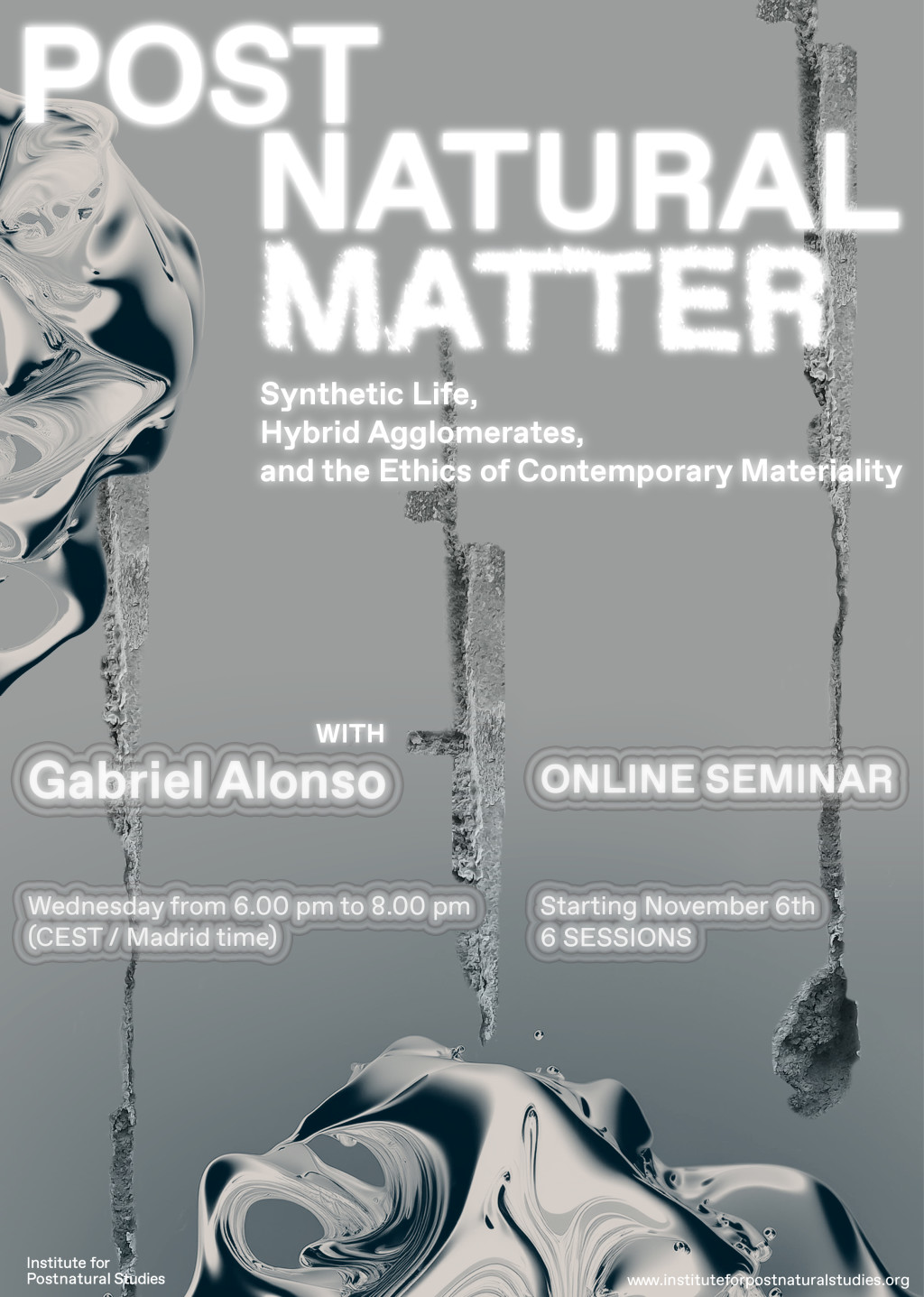 POSTNATURAL MATTER - Poster