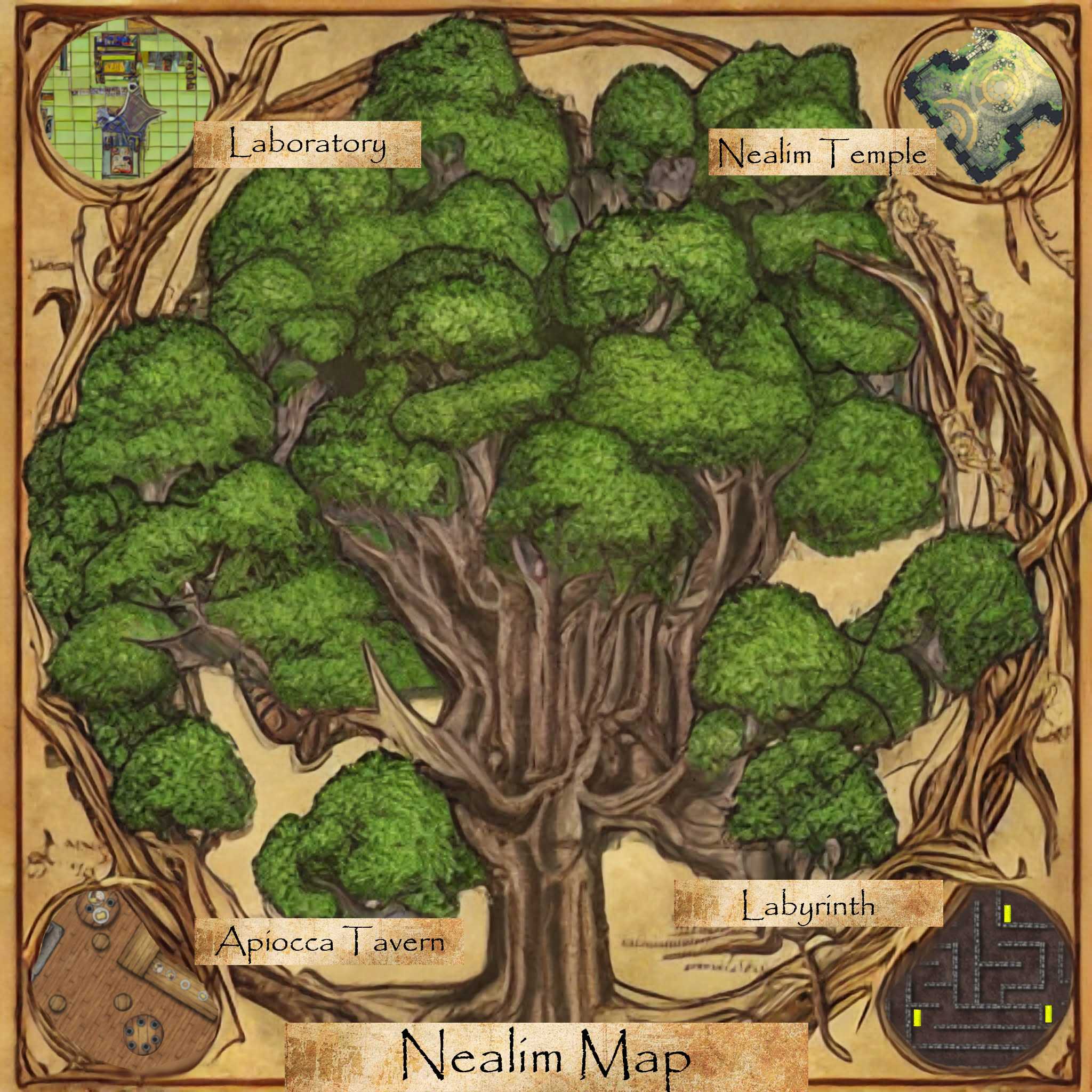 MAP OF NEALIM