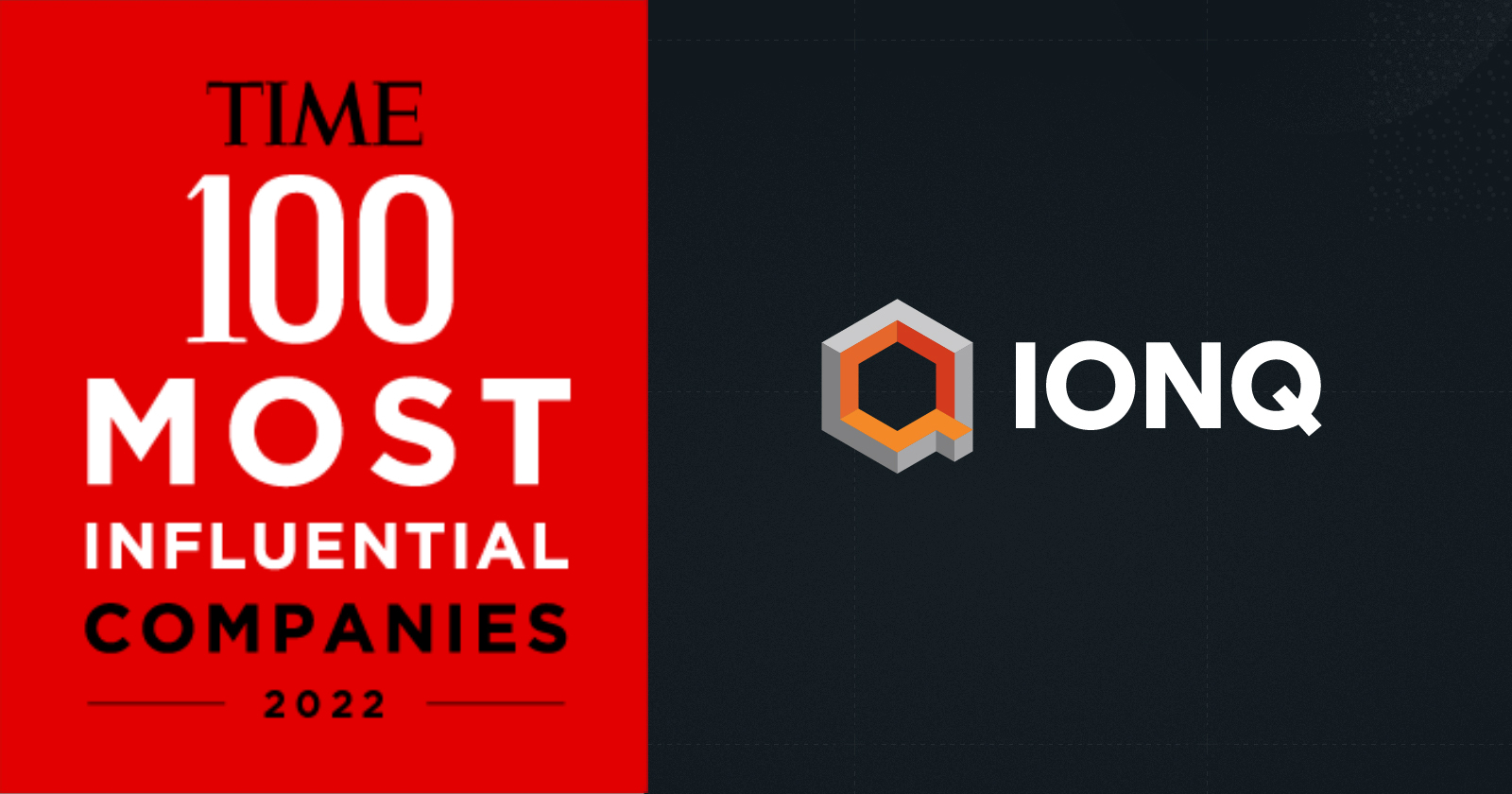 IonQ named to the Time 100 Most Influential Companies of 2022