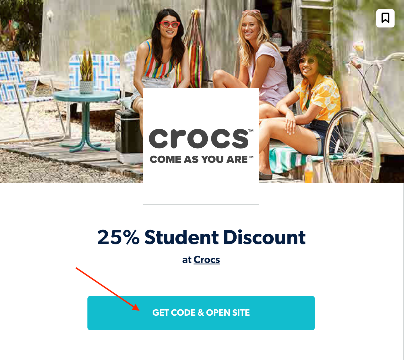 Crocs sale online code