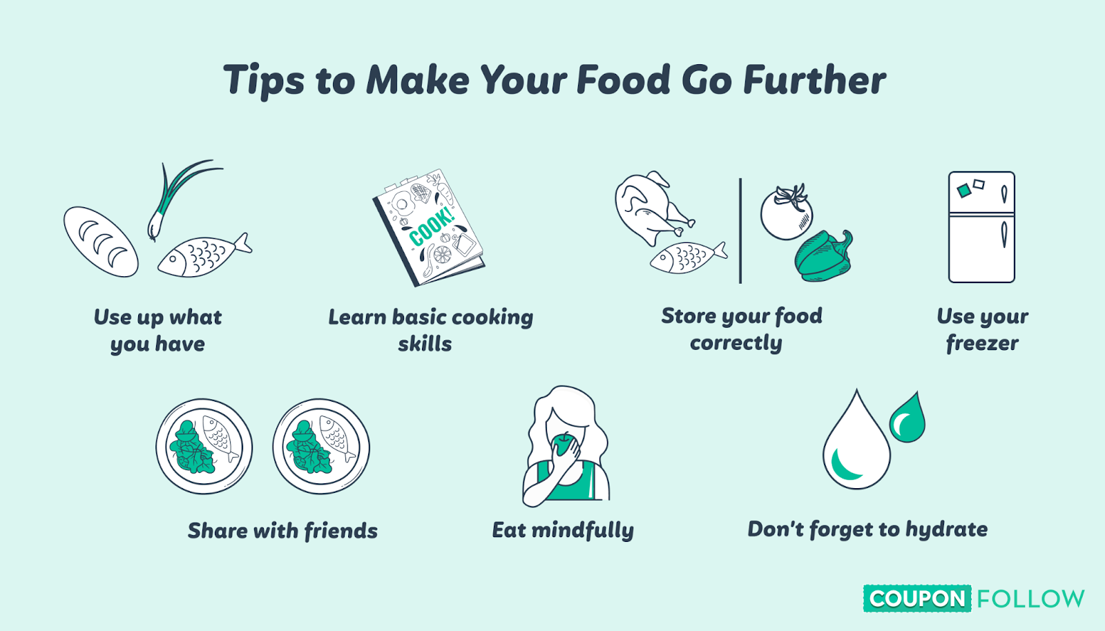 List of tips to make your food go further