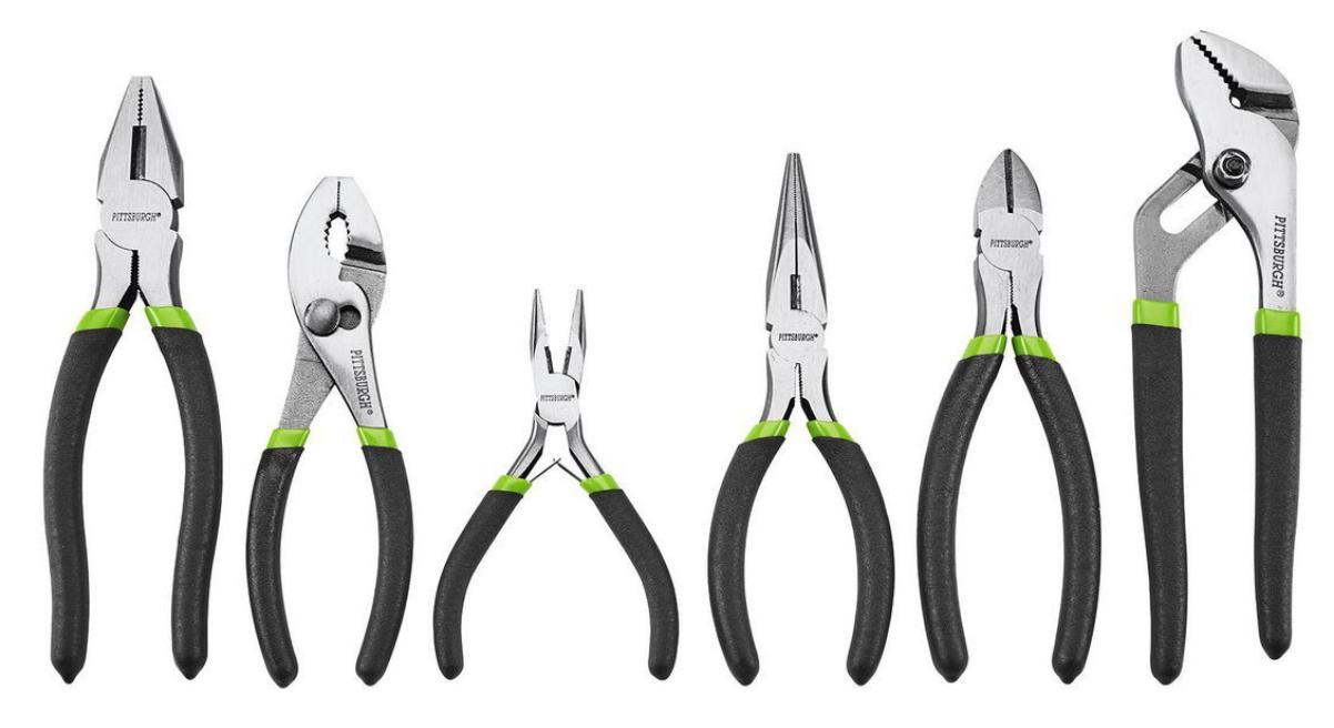 product image of Pittsburgh 6 pc Pliers Set sold at Harbor Freight