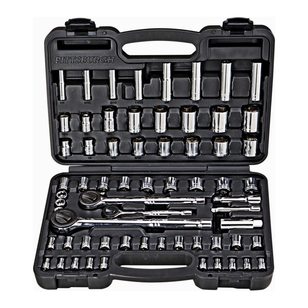  product image of Pittsburgh 64 pc Socket Set sold at Harbor Freight