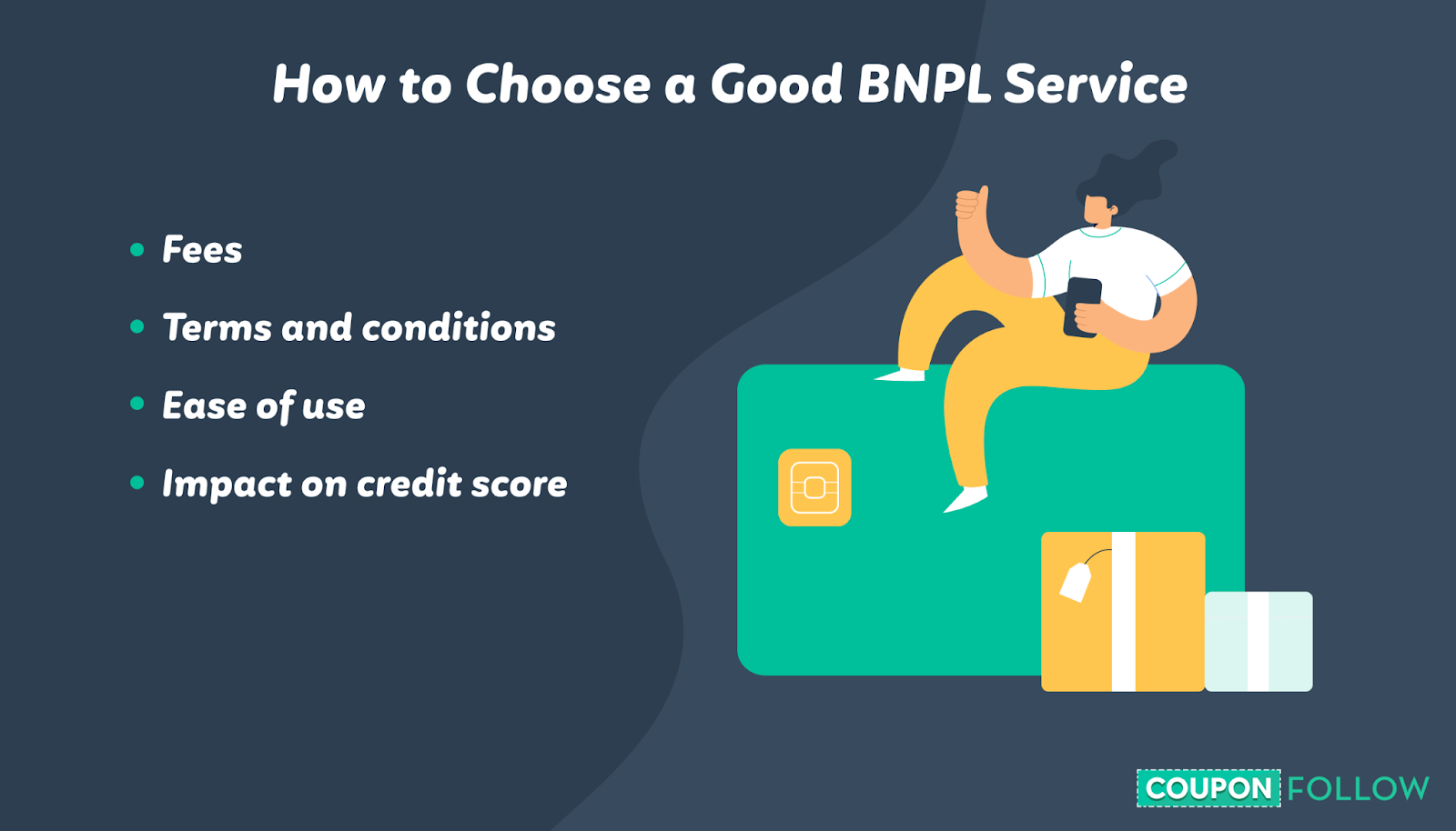 Factors to consider in a BNPL service