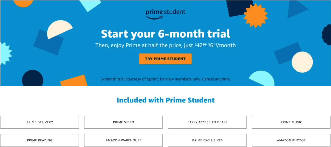 Prime Student Discount: Get 6 Months For Free