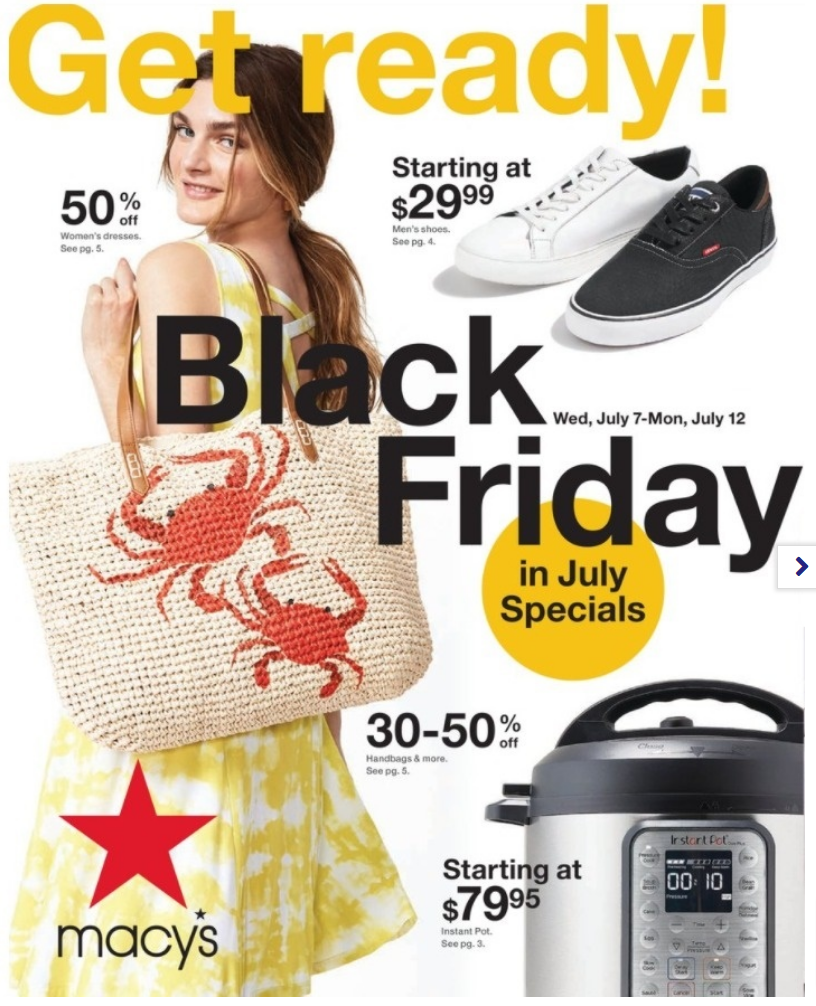 Macy's specials sale