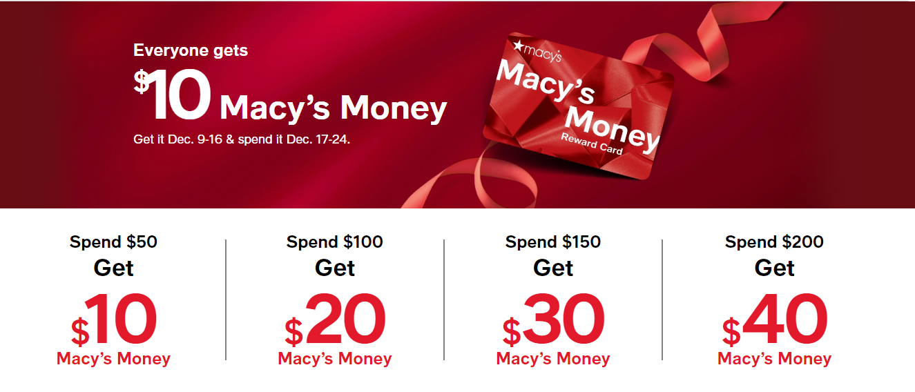 Macy's best sale upcoming sales