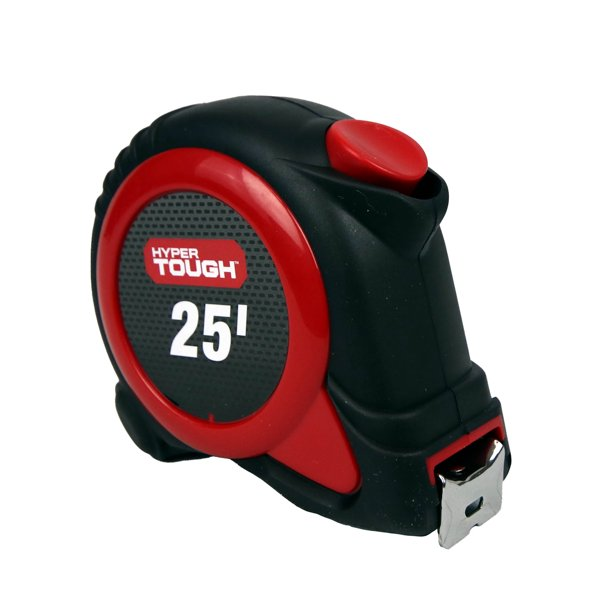 product image of the Hyper Tough 25’ Self Lock Tape Measure sold at Walmart