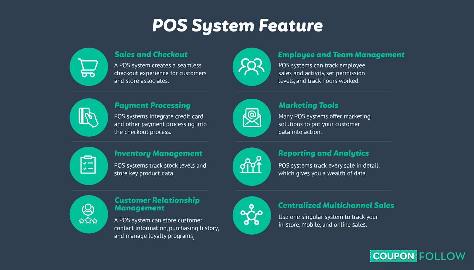 Features to look out for when choosing a POS system