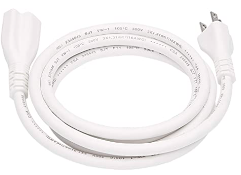 product image of the AmazonBasics 6-Foot Extension Cord sold on Amazon