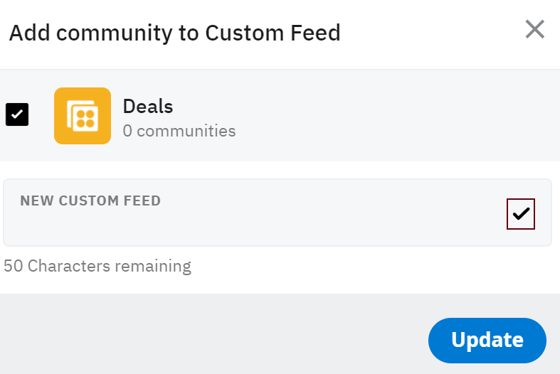 Reddit custom feeds