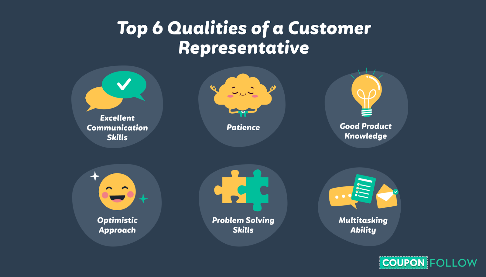 list of customer representative qualities