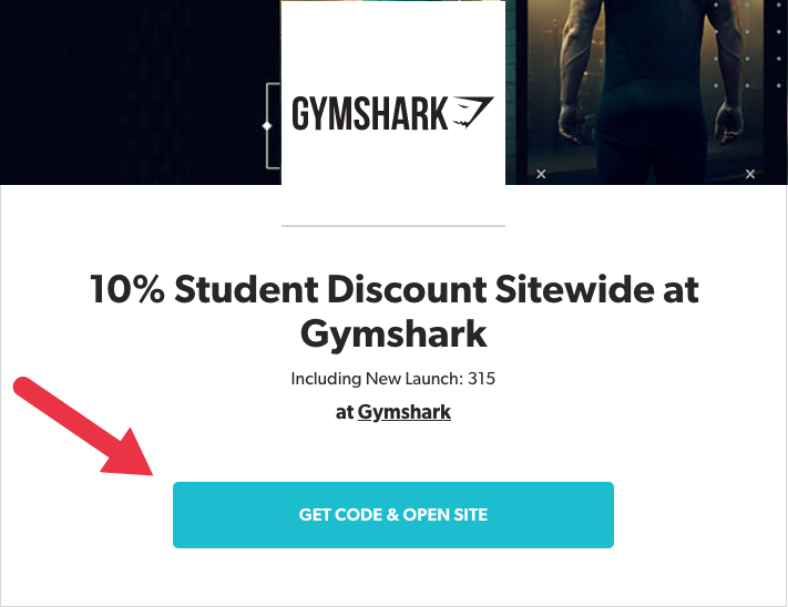 Gymshark Student Beans Discount
