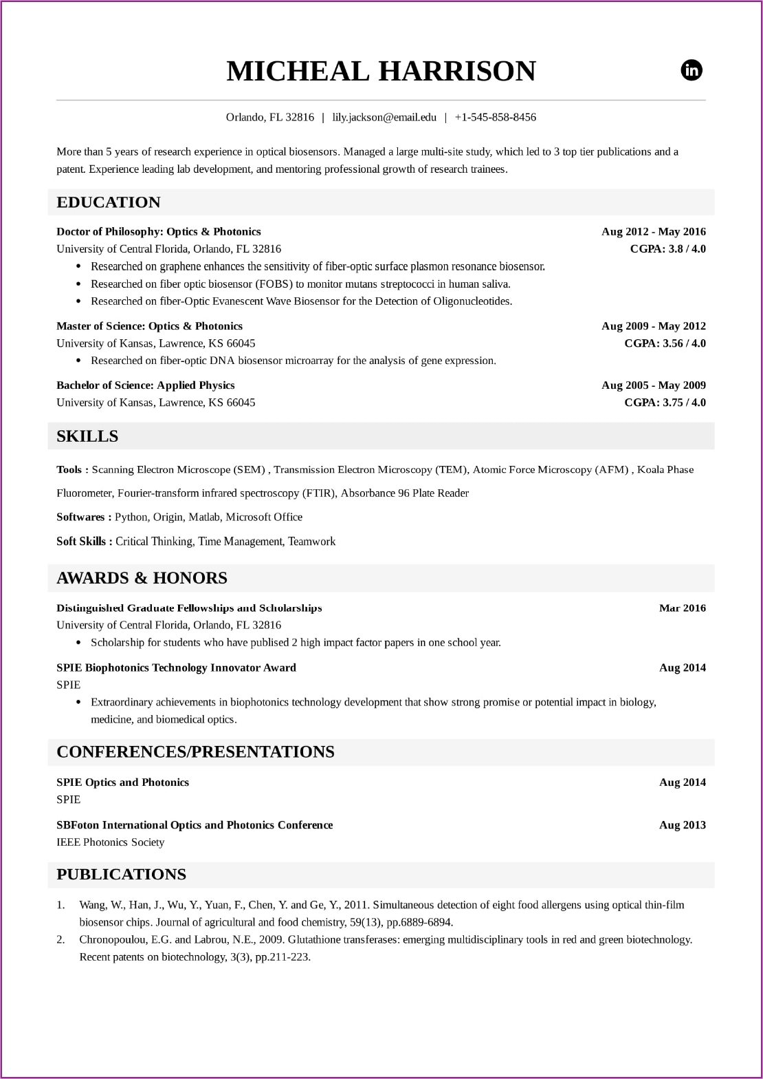 What To Write In Awards And Achievements In Resume - Printable ...