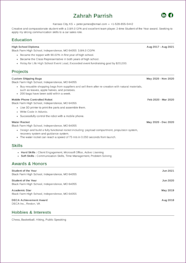How To Put Projects On Your Resume Tips Examples 