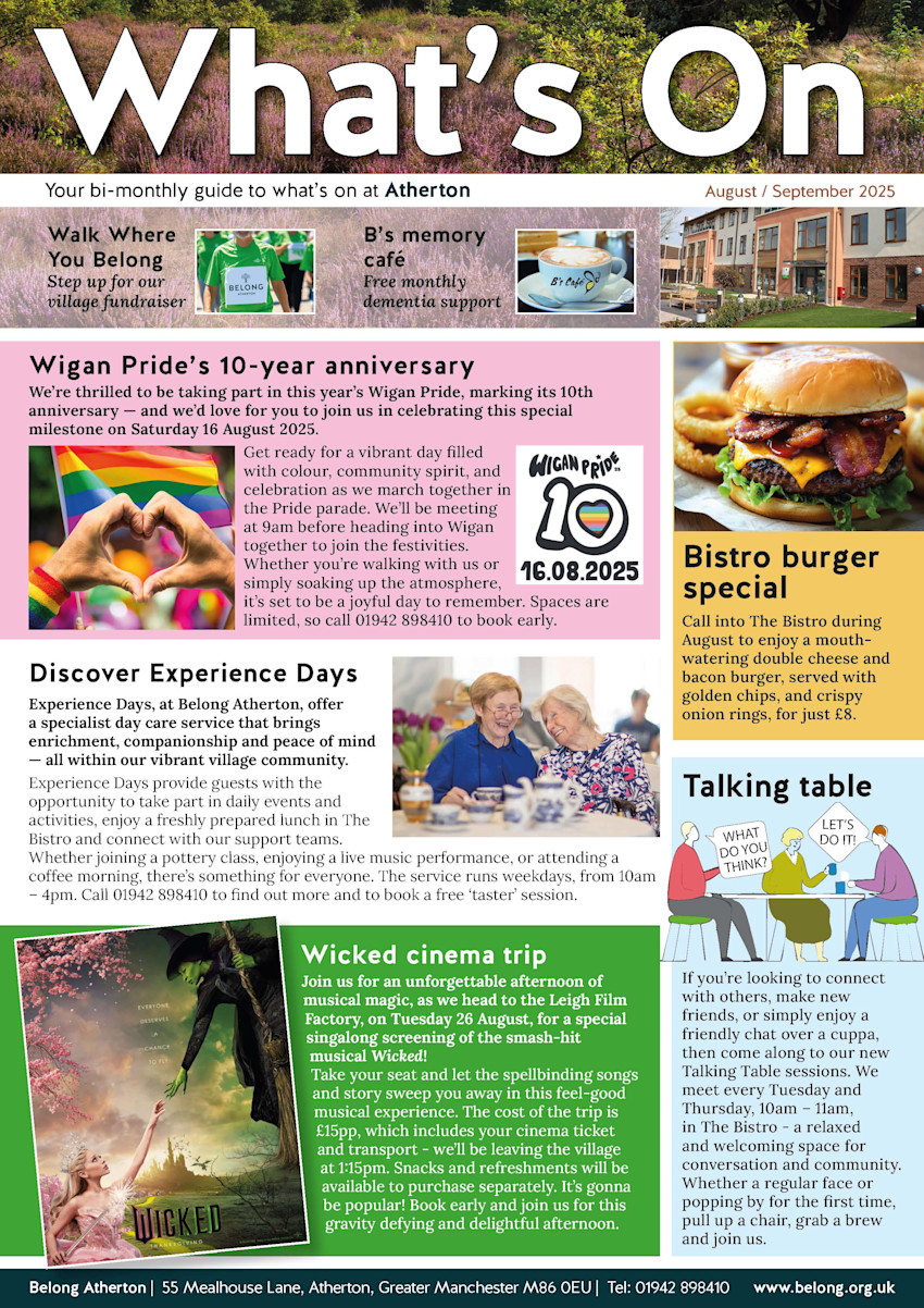 Asset - Belong Atherton - What's On August / September 2025 jpg