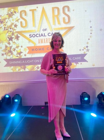 'True Angel' Care Hero Shines at National Awards