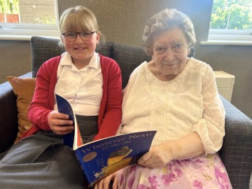 Back to School for 79-year-old Violet