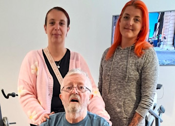 Dream Wedding Comes True  After Father of the Bride Learns to Walk Again