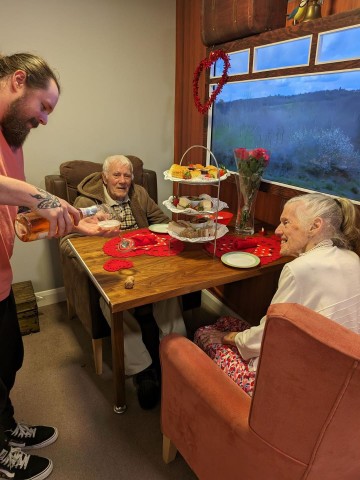 Destination: happiness – train makes special stop for Belong Warrington couple