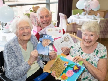 Lily Houghton Belong Wigan 100th Birthday