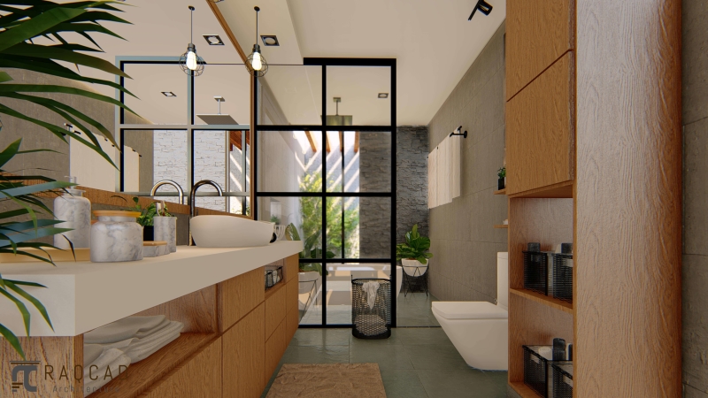 Moden Bathroom | Raqcad Architecture