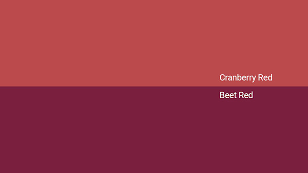 Currant Red Color Code Cranberry Red Color Chart Colour Group Red Not Only The Colour Of