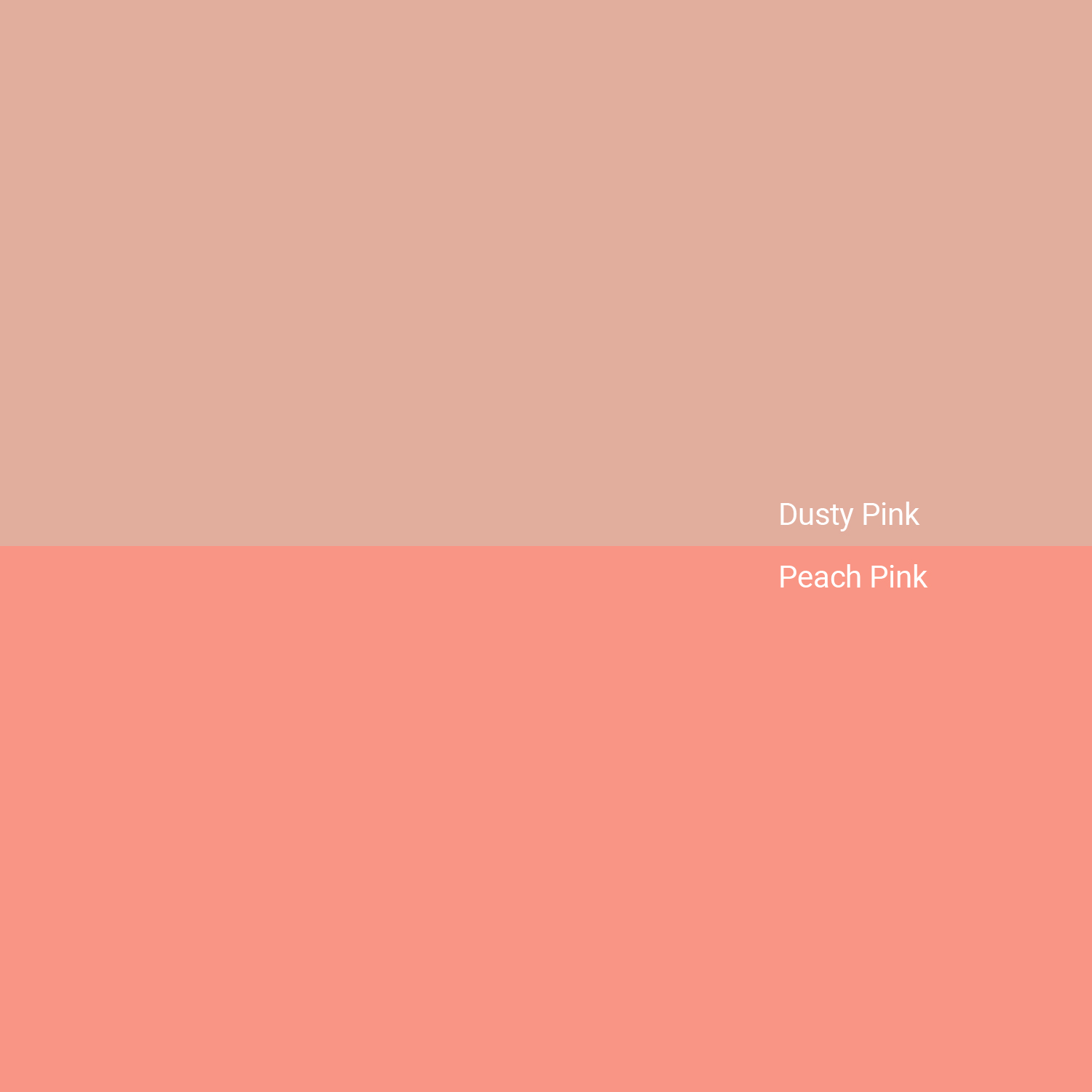 Shades Of Dusky Pink