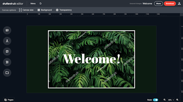 How to add an Image Border - Free Editor - Shutterstock