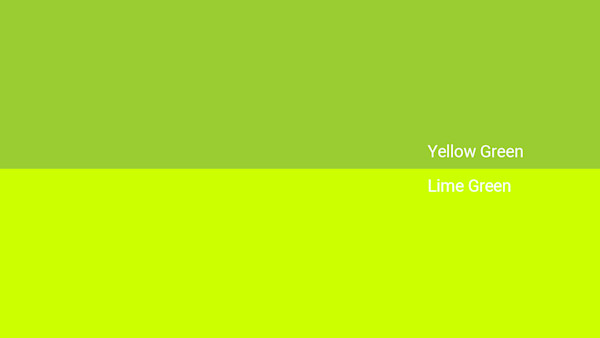 Yellow Green Color - Combinations, HEX Code - Shutterstock