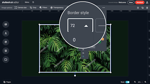 Photo Border Maker How to add an Image Border - Free Editor - Shutterstock