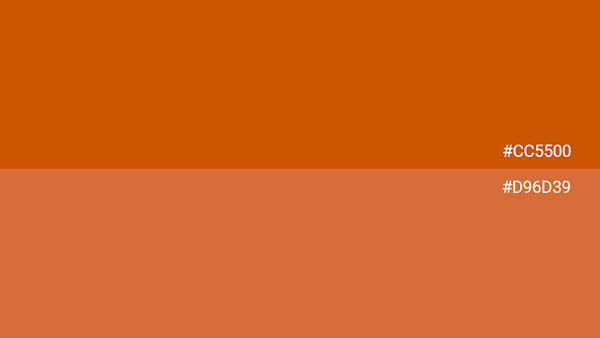 Burnt Orange Color - Combinations, HEX Code - Shutterstock