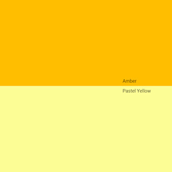 amber-vs-pastel-yellow