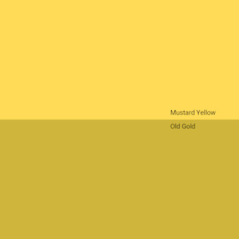 Mustard Yellow Color - Combinations, HEX Code - Shutterstock
