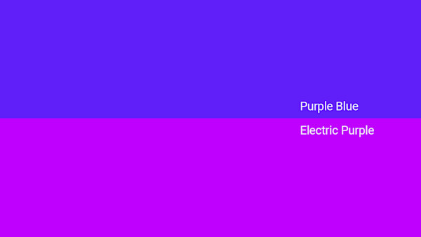 Purple Blue Color - Combinations, HEX Code - Shutterstock