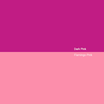 dark-pink-v-flamingo-pink