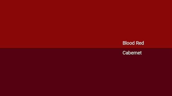 Blood Red Color - Combinations, HEX Code - Shutterstock