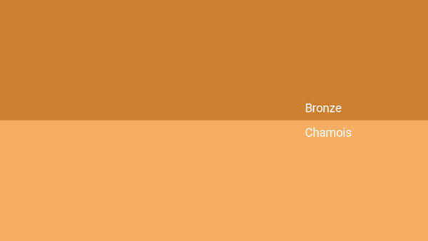 Bronze Color - Combinations, HEX Code - Shutterstock