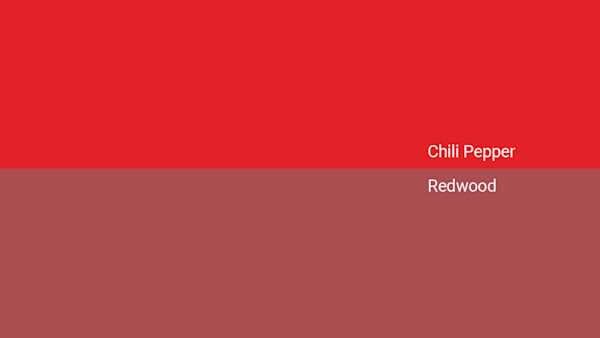 Red Chilli Color Code Chili Pepper Color - Combinaciones, Código HEX - Shutterstock