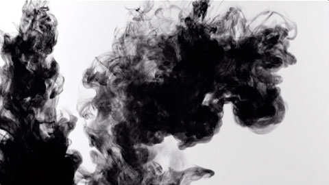 Sumi 墨の滴の動画トランジション65種 Shutterstock