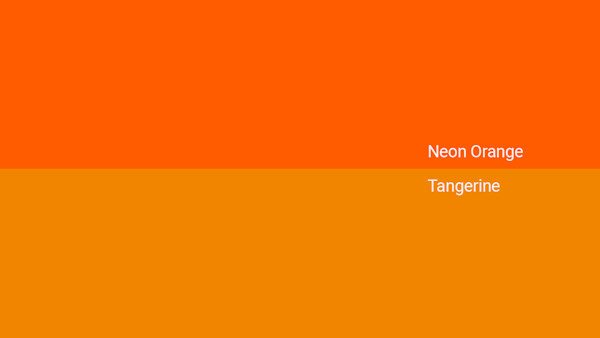 Neon Orange Color - Combinations, HEX Code - Shutterstock
