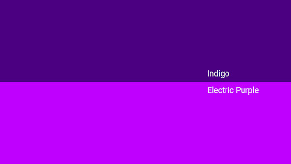 Indigo Color - Combinations, HEX Code - Shutterstock