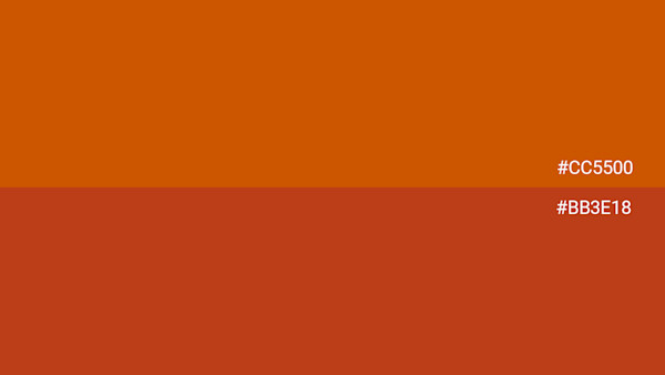 Burnt Orange Color - Combinations, HEX Code - Shutterstock